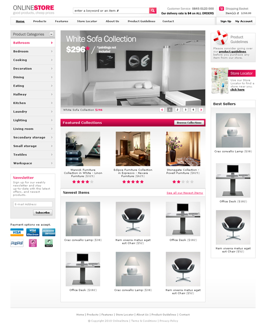 Home page